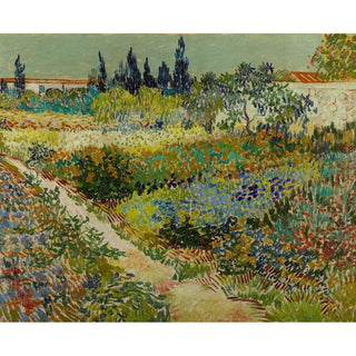 Jardin à Arles - Vincent van Gogh | Reproduction Tableau Décoration murale affiche copie