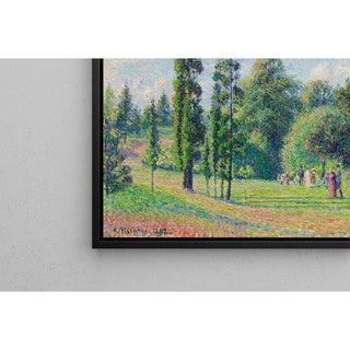 Jardin de Kew, Londres, Près d'un Étang - Camille Pissarro | Reproduction Tableau Décoration murale affiche copie