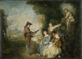 JeanAntoine Watteau - The Love Lesson.webp