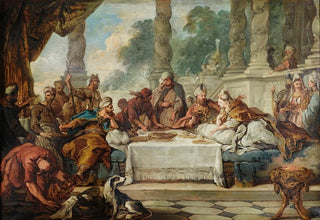 JeanFranois de Troy - The meal of Esther and Ahasuerus.webp