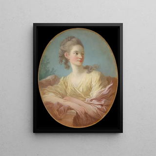 JeanHonor Fragonard - Portrait of a Young Woman.webp
