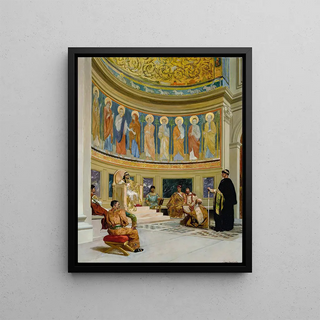 JeanJosephBenjamin Constant - Saint John Chrysostom Exiled By The Empress Eudoxia.webp