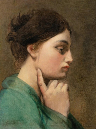 Jean Auguste Dominique Ingres - Odyssey study of the figure for the apotheosis by Homer.webp