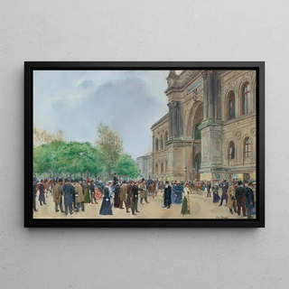 Jean Braud - The Opening Day Of The Salon.webp