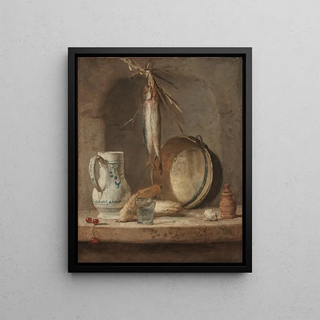 Jean Simon Chardin - Still Life with Herrings.webp