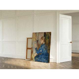 Jeune Fille Écrivant - Berthe Morisot | Reproduction Tableau Décoration murale affiche copie