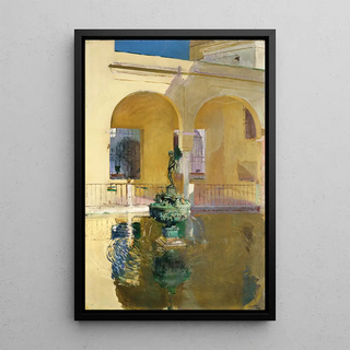 Joaqun Sorolla - Estanque De Charles V Alczar Seville.webp