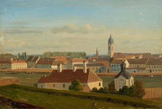 Johann Peter Krafft - Blick ber den Donaukanal zur Leopoldstadt.webp