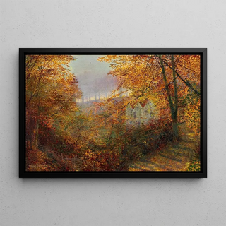 John Atkinson Grimshaw - A House in a Clearing.webp