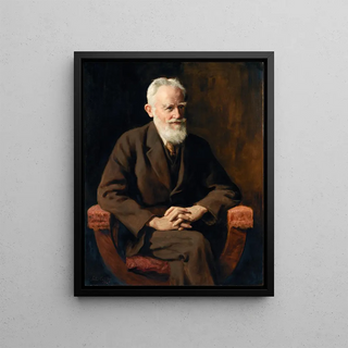John Collier - Portrait of George Bernard Shaw 18561950 Dramatist.webp