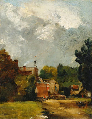 John Constable - East Bergholt Church.webp