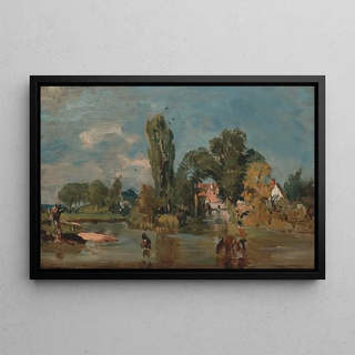 John Constable - Flatford Mill.webp
