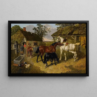 John Frederick Herring Jr - The Stable Yard.webp