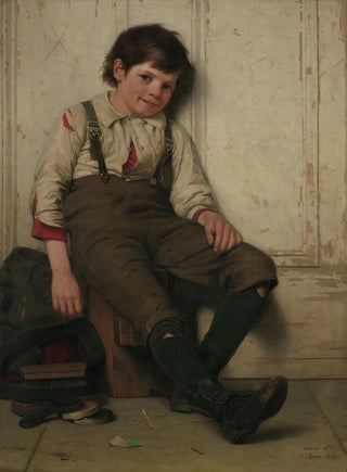 John George Brown - Lazy Bones.webp