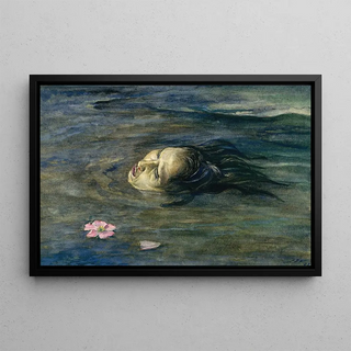 John La Farge - The Strange Thing Little Kiosai Saw in the River.webp