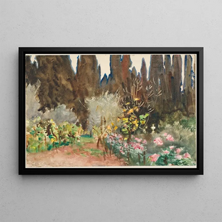 John Singer Sargent - Gardens at Florence.webp