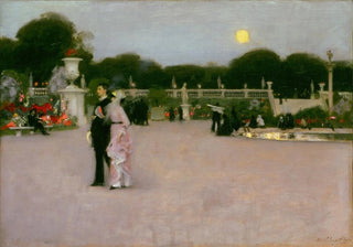 John Singer Sargent - In The Luxembourg Gardens.webp
