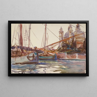 John Singer Sargent - Santa Maria della Salute Venice.webp