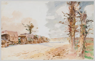 John Singer Sargent - Truck Convoy.webp