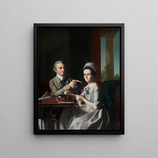 John Singleton Copley - Portrait Of Mr And Mrs Thomas Mifflin.webp