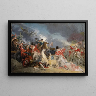 John Trumbull - The Death of General Mercer at the Battle of Princeton 3 January 1777.webp