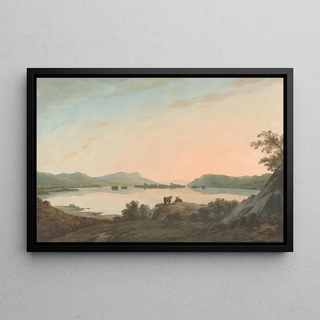 John Warwick Smith - Lake Windermere from Calgarth with Belle Isle.webp