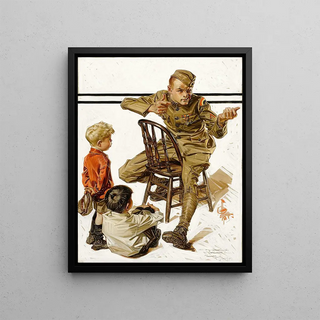 Joseph Christian Leyendecker - The Heros War Story.webp