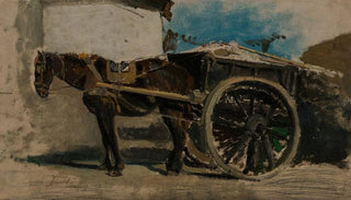 Jozef Israls - The horse cart.webp