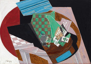 Juan Gris - Checkerboard and Playing Cards.webp