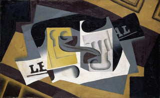 Juan Gris - Glass and Newspaper.webp