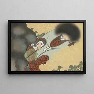 Kamisaka Sekka - Chrysanthemum Boy Kikuji doji.webp