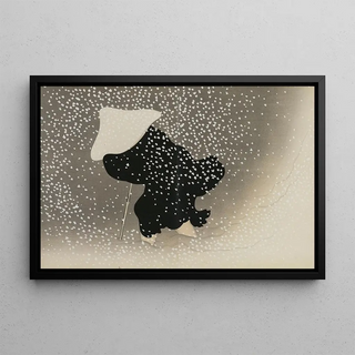 Kamisaka Sekka - Swirling Snow Tomoe no yuki.webp