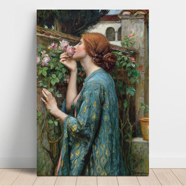 Reproduktion des Gemäldes L'âme de la rose - John William Waterhouse