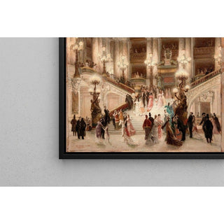 L’escalier de l’Opéra de Louis Béroud | Reproduction Tableau Décoration murale affiche copie