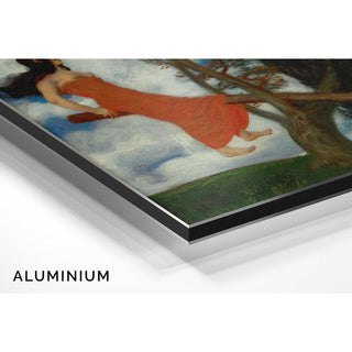 La Balançoire - Franz von Stuck | Reproduction Tableau Décoration murale affiche copie