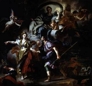 La Chasse royale de Didon et Énée - Francesco Solimena