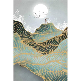 La Danse des Ondes | Collage | Reproduction Tableau Décoration murale affiche copie