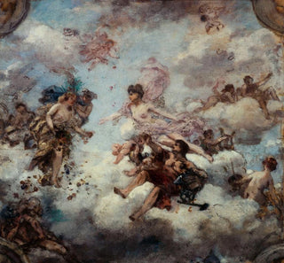 Henri Gervex - La France accueillant lAbondance projet de plafond pour le palais de llyse.webp