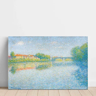 La Garonne à Toulouse - Achille Laugé | Reproduction Tableau Décoration murale affiche copie