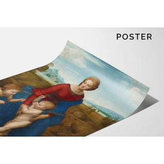 La Madone dans le pré - Raphael | Reproduction Tableau Décoration murale affiche copie