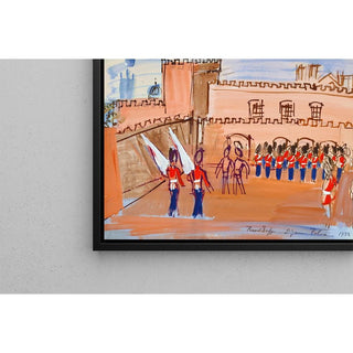 La Relève de la Garde 1933 - Raoul Dufy | Reproduction Tableau Décoration murale affiche copie