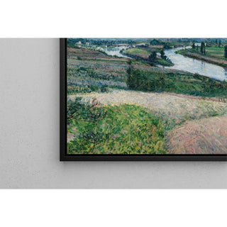 La Seine à la Pointe d'Épinay - Gustave Caillebotte | Reproduction Tableau Décoration murale affiche copie