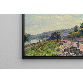 La Seine au Bas-Meudon - Alfred Sisley | Reproduction Tableau Décoration murale affiche copie