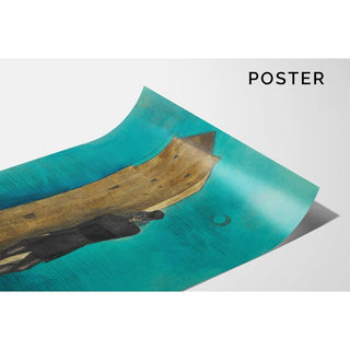 La Veuve - Karl Wiener | Reproduction Tableau Décoration murale affiche copie