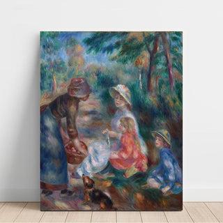 La marchande de pommes - Pierre-Auguste Renoir | Reproduction Tableau Décoration murale affiche copie