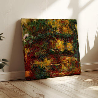 La passerelle japonaise, Giverny - Claude Monet | Reproduction Tableau Décoration murale affiche copie