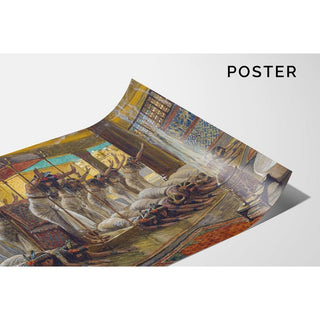 La reine de Saba rend visite à Salomon - James Tissot | Reproduction Tableau Décoration murale affiche copie