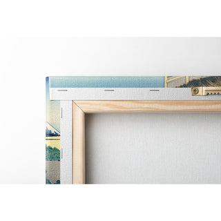 La roue à eau à Onden - Katsushika Hokusai | Reproduction Tableau Décoration murale affiche copie