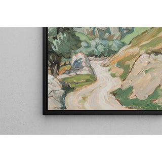 La route de Jérusalem, Étude - Anna Boberg | Reproduction Tableau Décoration murale affiche copie