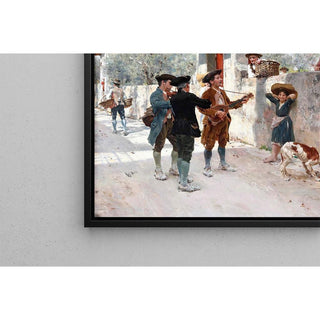 La serenata - Raffaello Sorbi | Reproduction Tableau Décoration murale affiche copie